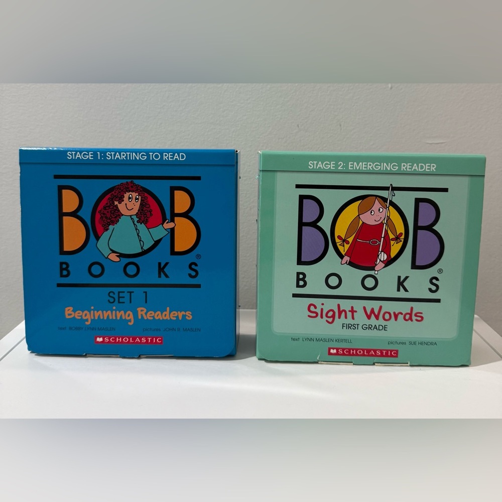 BOB Books Lot Of 2 Sets- Beginning Readers & Sight Words